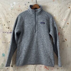 Patagonia Women's 1/4  Zip-Up Better Sweater *like new*